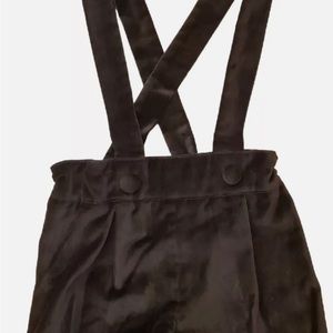 TBBC brown velour lederhosen